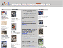 Tablet Screenshot of eart.de
